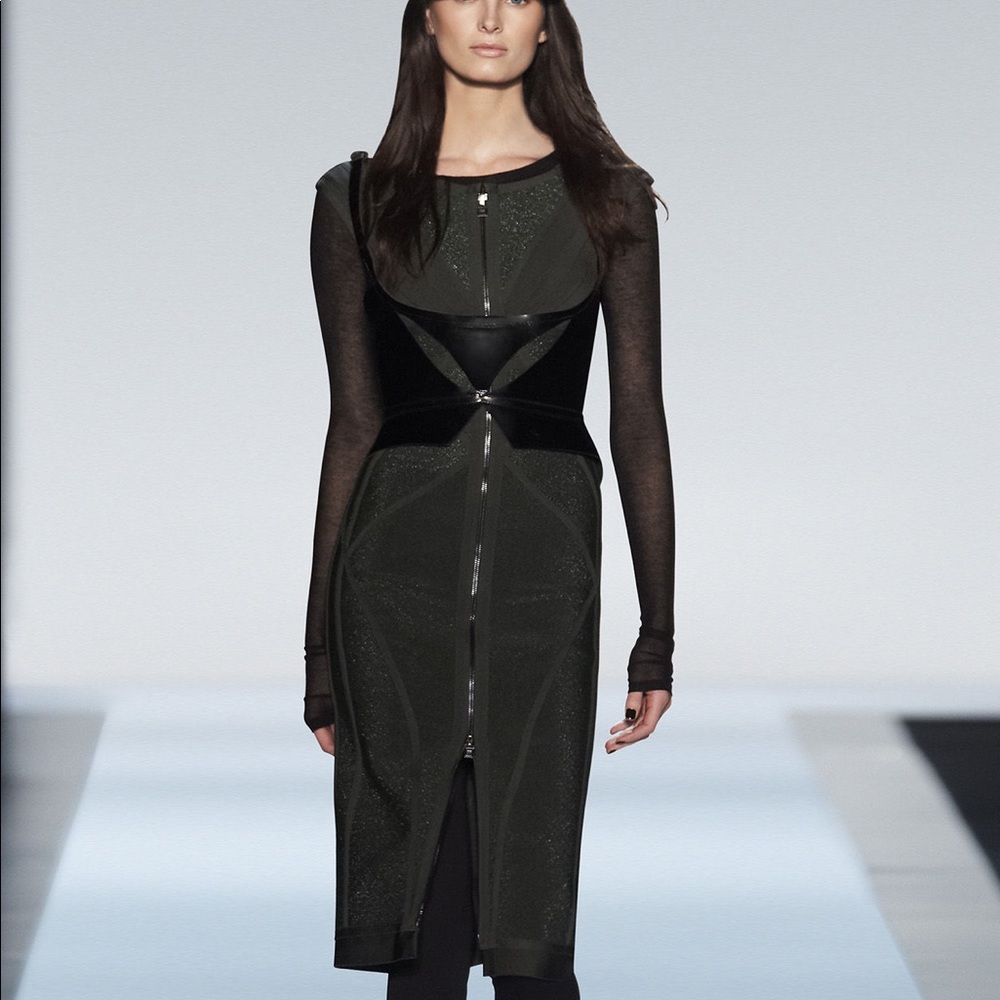 KATSIA MULTITEXTURE PRINT DRESS